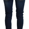 Acht Blue Cotton Low Waist Skinny Women Casual Jeans