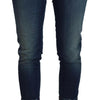 Acht Blue Cotton Slim Fit Women Casual Denim Jeans