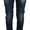 Acht Blue Cotton Slim Fit Women Casual Denim Jeans