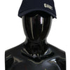 Gant Blue Cotton Logo Print Baseball Cap Casual Hat