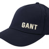 Gant Blue Cotton Logo Print Baseball Cap Casual Hat