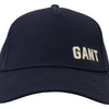 Gant Blue Cotton Logo Print Baseball Cap Casual Hat