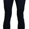 Acht Blue Cotton Tapered Slim Fit Men Casual Denim Jeans