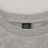 Aeronautica Militare grauer Herren-Pullover-Sweatshirt-Pullover