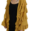 Aniye By Gold Long Sleeves Ruffled Women Cardigan Sweater