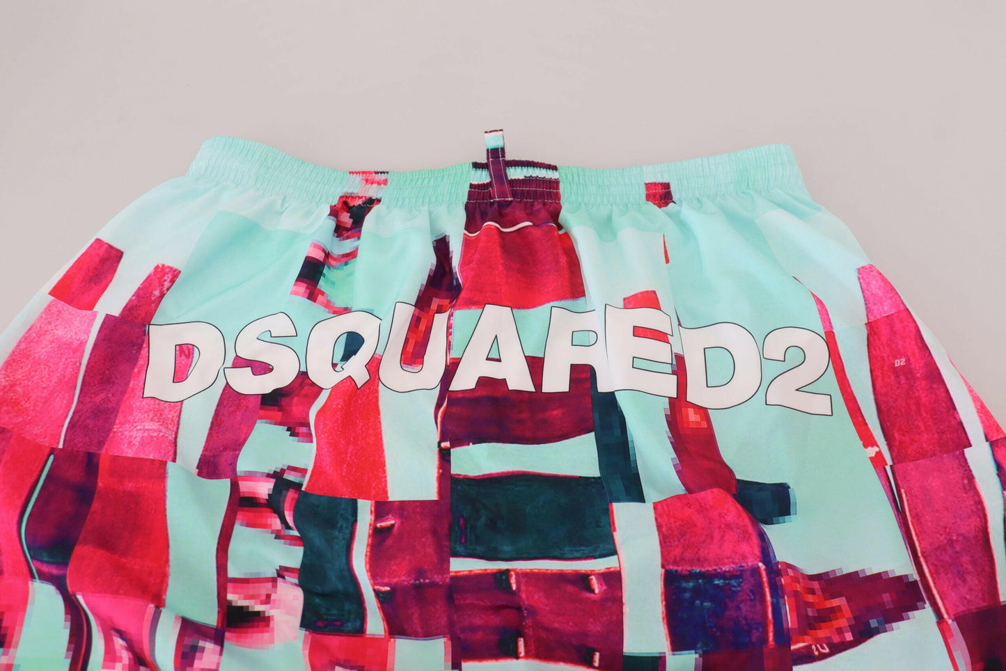 Dsquared² Multicolor Printed Beachwear Shorts Swimwear