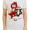 T-shirt en coton à imprimés emblématiques Dolce &amp; Gabbana