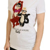 T-shirt en coton à imprimés emblématiques Dolce &amp; Gabbana