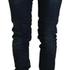 Acht Blue Low Waist Slim Fit Women Denim Jeans