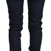 Acht Blue Low Waist Slim Fit Women Denim Jeans