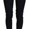 Acht Dark Blue Low Waist Slim Fit Women Denim Jeans