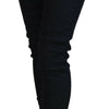 Acht Dark Blue Low Waist Slim Fit Women Denim Jeans