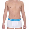 Bikkembergs White Cotton Men's Trunk Underwear