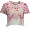 Desigual Pinke Baumwoll-Tops &amp; T-Shirts