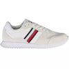 Tommy Hilfiger – Weiße Polyester-Sneaker