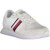 Tommy Hilfiger – Weiße Polyester-Sneaker