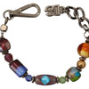 Dolce & Gabbana multicolor Silver Chain Brass Beaded Lobster Clasp Bracelet