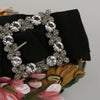 Dolce & Gabbana Multicolor Tiara Floral Crystal Bow Diadem Headband