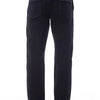 Alpha Studio Blue Cotton Men Pant