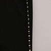 Costume National Black Embellished Mid Waist Skinny Denim Jeans
