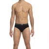 Cavalli Class Black Cotton Men's Underwear Trio Pack