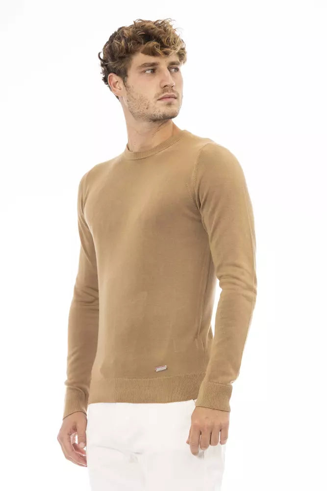 Baldinini Trend Beige Modal Pull Homme