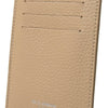 Dolce & Gabbana Beige Leather Lanyard Logo Card Holder Men Wallet
