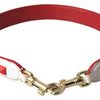 Dolce &amp; Gabbana Superbe bracelet en cuir clouté multicolore blanc