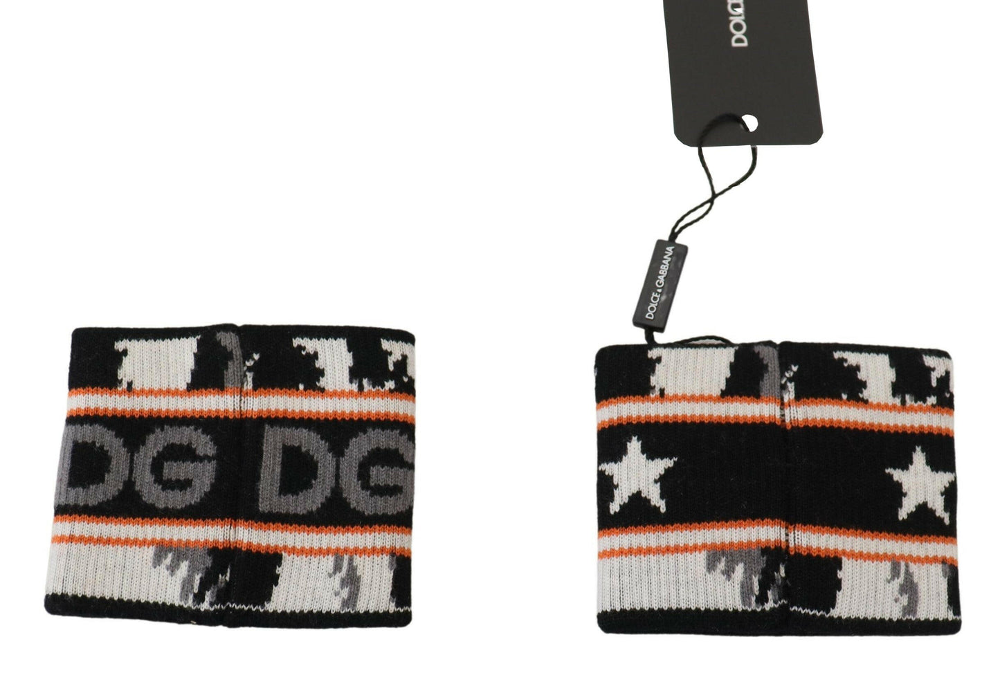 Dolce & Gabbana Orange and gray Two Piece Set DG Royal Wristband