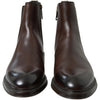 Dolce & Gabbana Brown Leather Chelsea Mens Boots Shoes