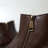 Dolce & Gabbana Brown Leather Chelsea Mens Boots Shoes