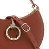 Chloé Brown Leather Small Arlène Shoulder Bag
