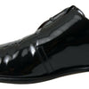 Dolce & Gabbana Black Patent Leather Formal Shoes