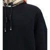 Burberry Black Cotton Samuel Hoodie Sweatshirt