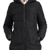 Dolce & Gabbana Black Polyester Hooded Reversible Jacket