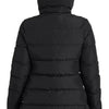 Dolce & Gabbana Black Polyester Hooded Reversible Jacket