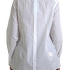 Dolce & Gabbana Cotton Collared Long Sleeves Shirt White