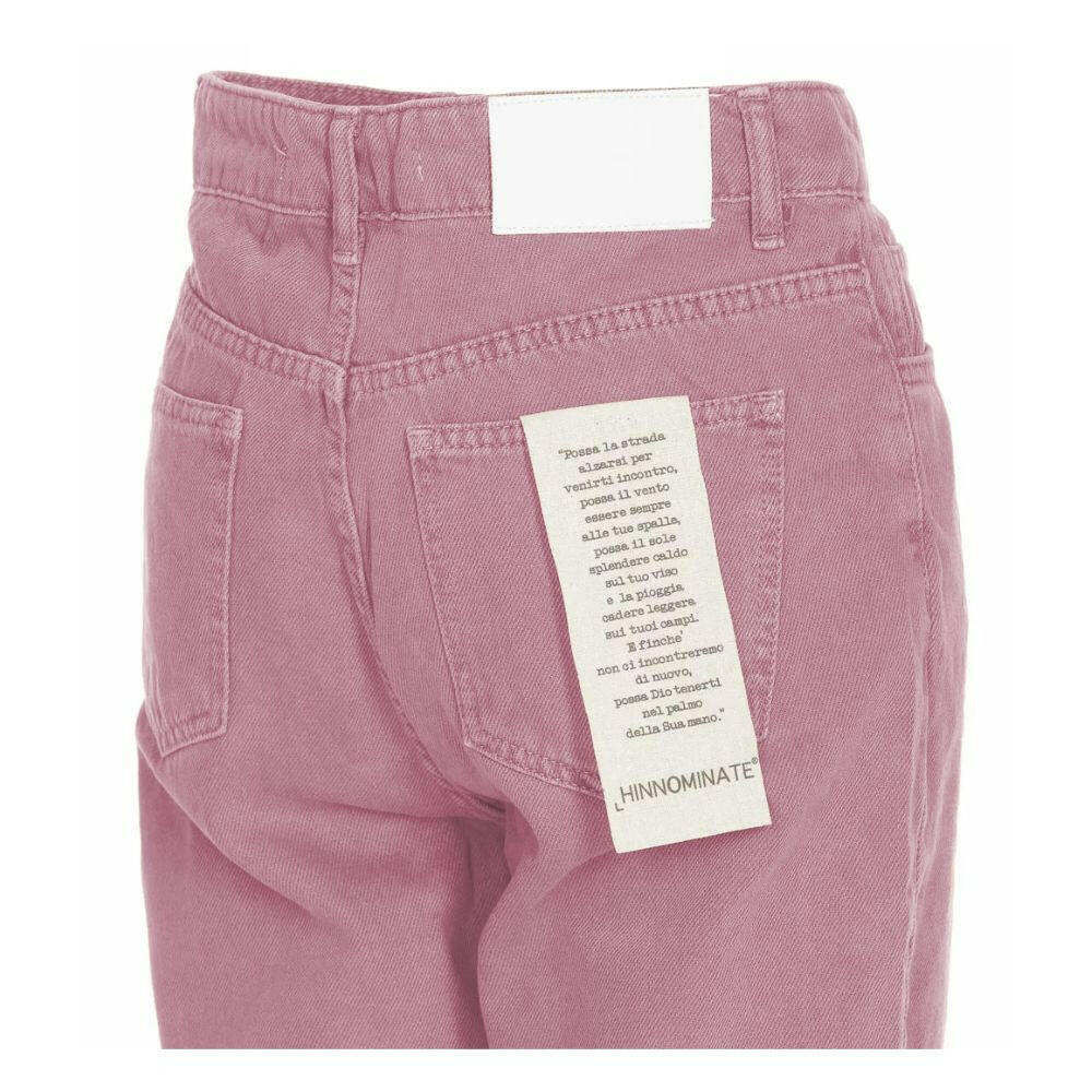 Hinnominate Pink Cotton Jeans & Pants