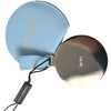 Dolce & Gabbana Light Blue Calfskin Leather Mirror Holder