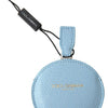 Dolce & Gabbana Light Blue Calfskin Leather Mirror Holder