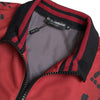 Dolce & Gabbana Red Leopard Polyester Bomber Full Zip  Jacket