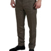 Pantalon chino skinny élégant en laine Dolce &amp; Gabbana