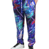 Dolce & Gabbana Multicolor Printed Silk Men Trouser Pants