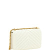 PINKO White Leather Love One Mini Shoulder Bag