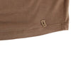 John Galliano Brown shortsleeved top