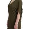 John Galliano Green shortsleeved blouse top