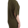 John Galliano Green shortsleeved blouse top