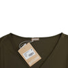 John Galliano Green shortsleeved blouse top