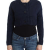 John Galliano Blue cropped cardigan