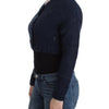 John Galliano Blue cropped cardigan